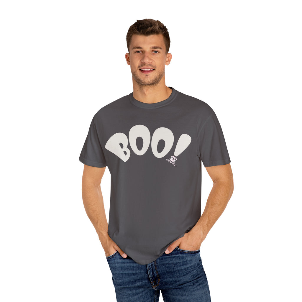 Boo T-Shirt | Cute Halloween Top, Casual Tee, Vintage Style, Gift for Ghost Lovers, Unisex Clothing
