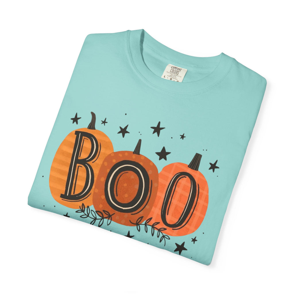 Boo Pumpkins T-Shirt | Cute Halloween Top, Casual Tee, Vintage Style, Gift for Ghost Lovers, Unisex Clothing