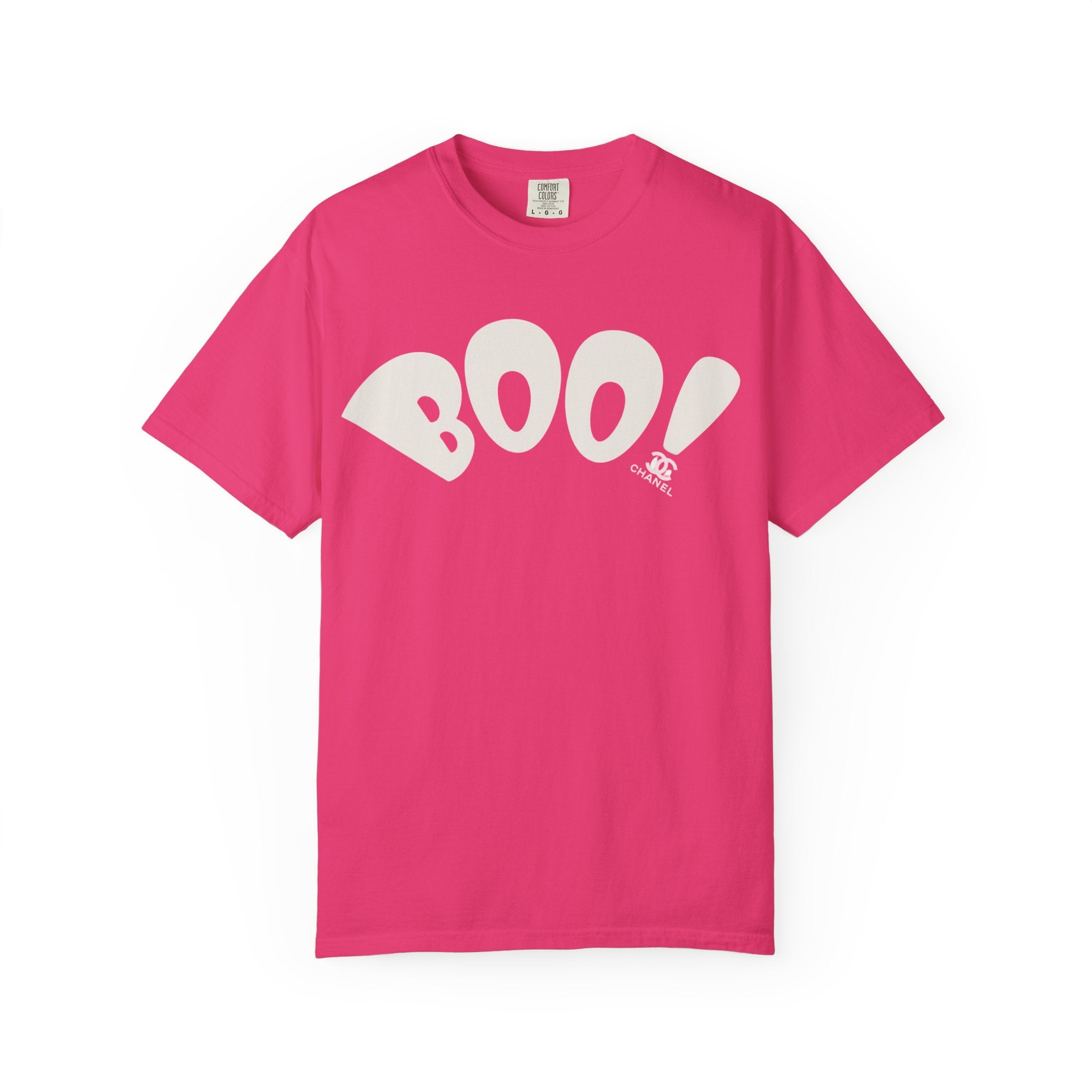 Boo T-Shirt | Cute Halloween Top, Casual Tee, Vintage Style, Gift for Ghost Lovers, Unisex Clothing