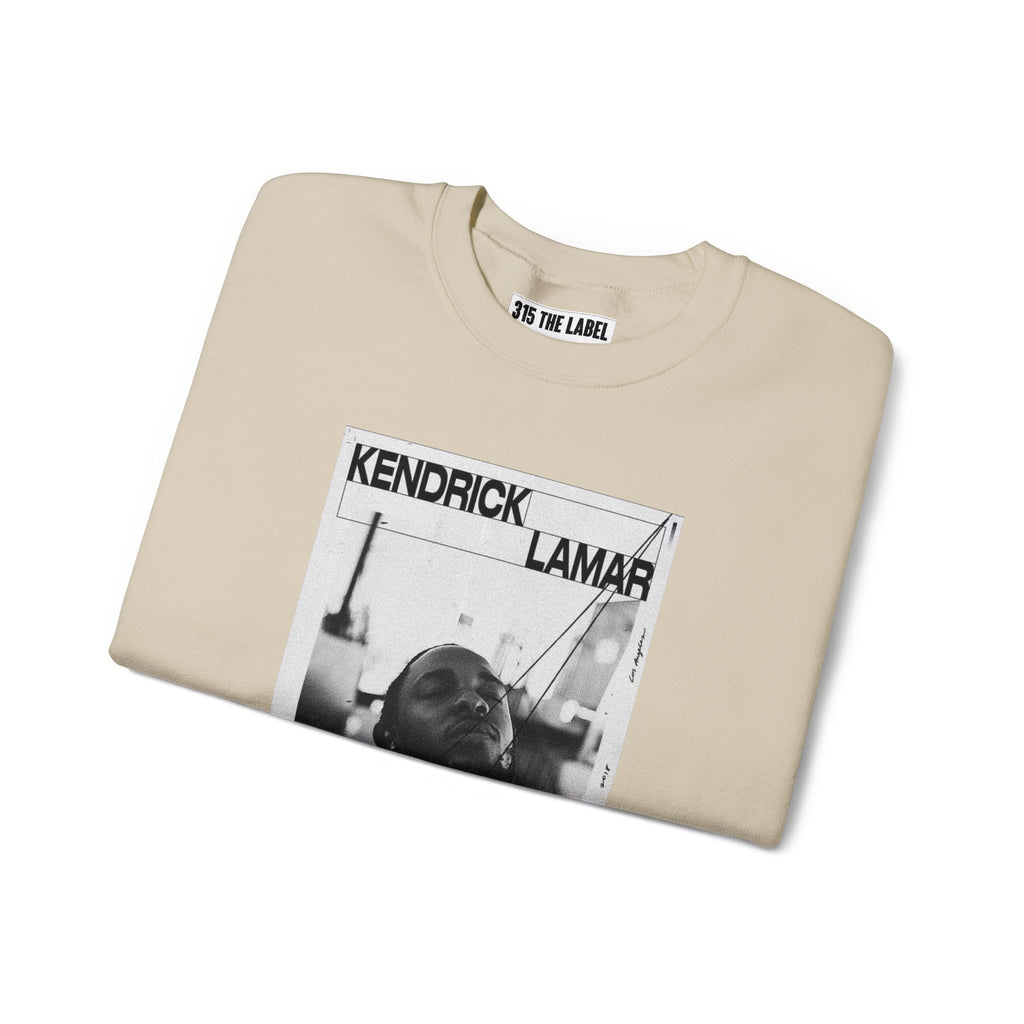 Graphic Crewneck Sweatshirt — 'Makers of the Game' Black & White Photo Design