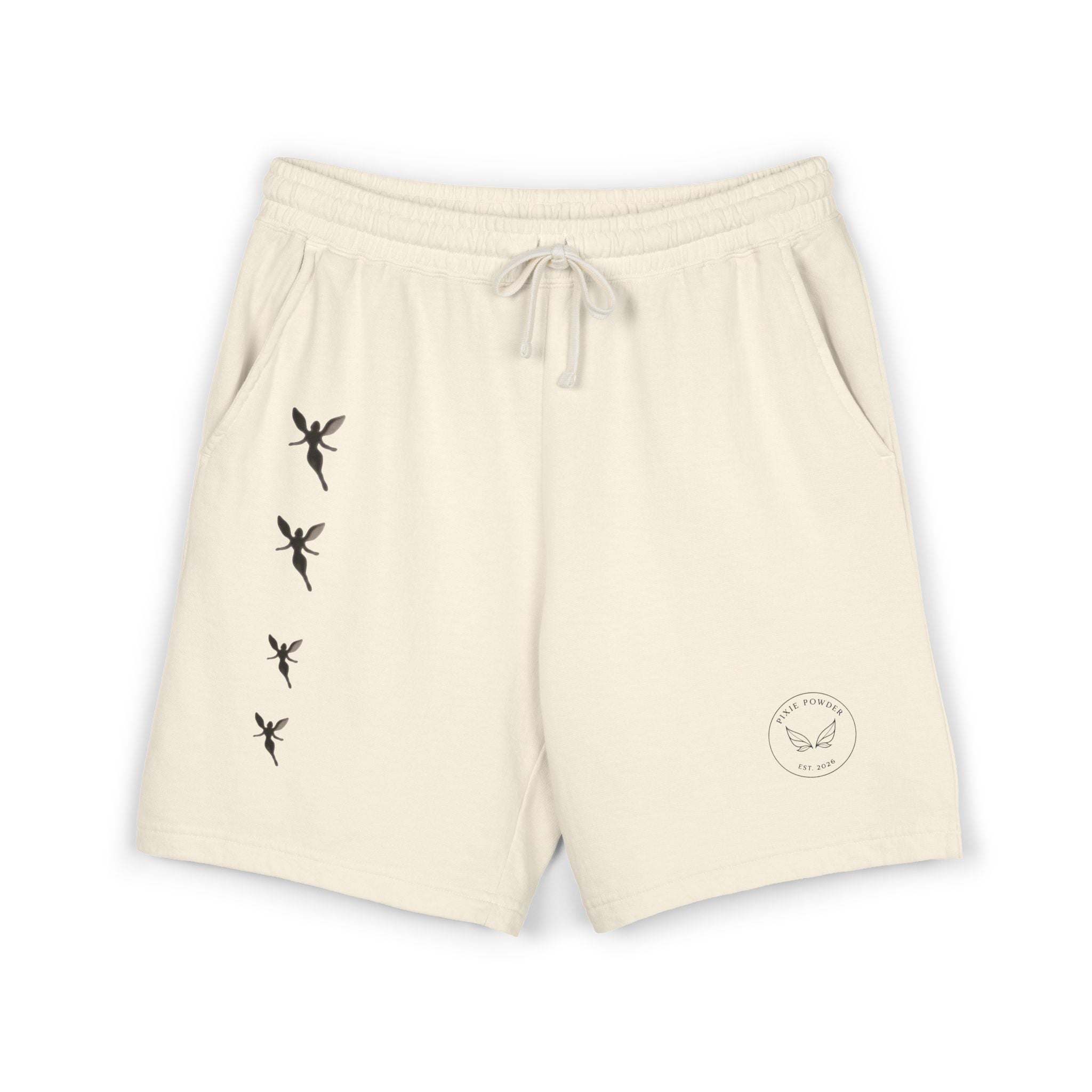Unisex Garment-Dyed Lightweight Fleece Sweat Shorts