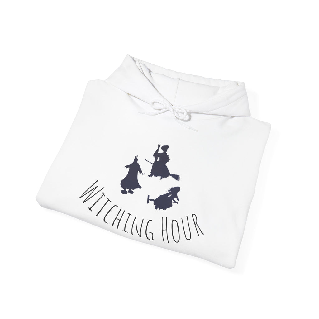Witching Hour Halloween Design, Cozy Unisex Hoodie, Casual Fall Apparel, Gift for Witch Lovers, Spooky Season [...]