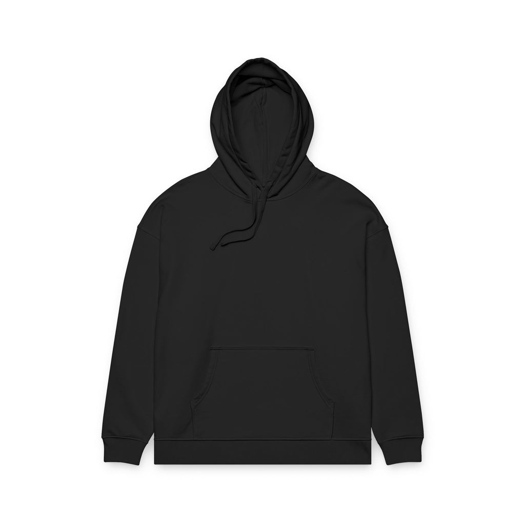 Gold Crown Wing Logo Hoodie — Premium Organic Relaxed Pullover