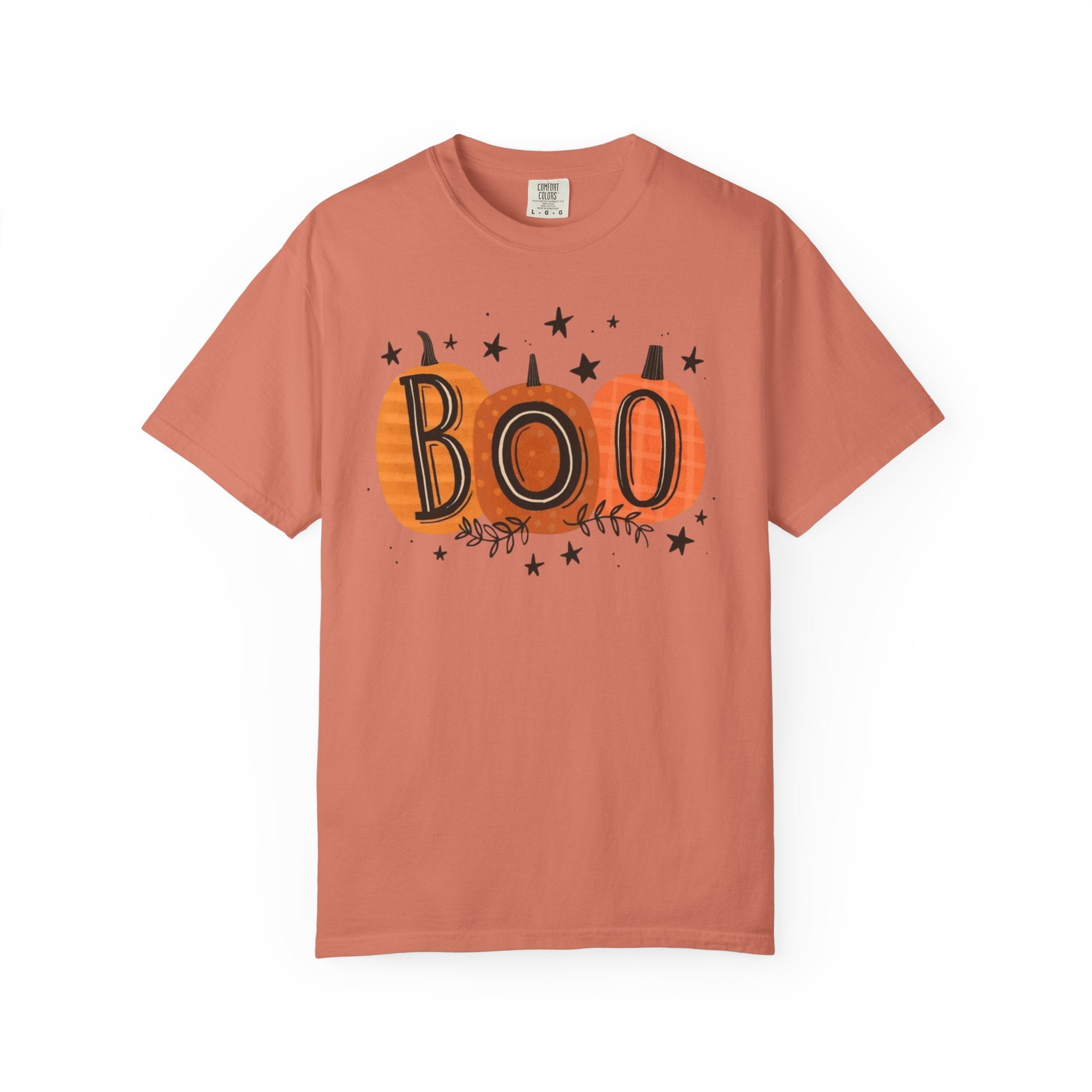 Boo Pumpkins T-Shirt | Cute Halloween Top, Casual Tee, Vintage Style, Gift for Ghost Lovers, Unisex Clothing