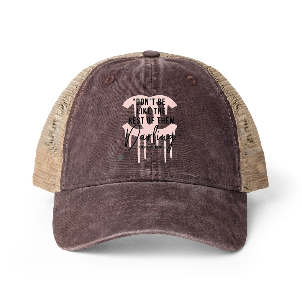 Women's Washed Mesh-Back Cap