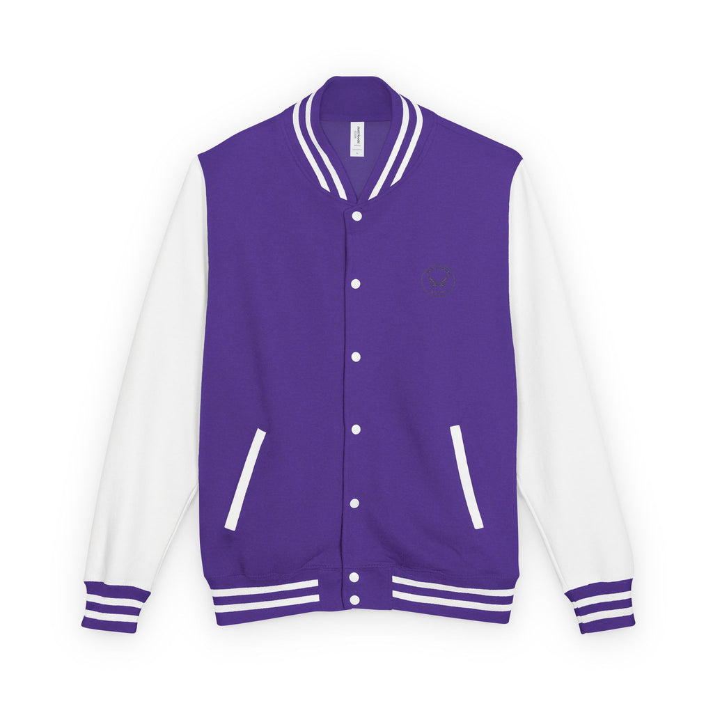 Varsity Letterman Jacket — Classic Red & White Retro School Jacket