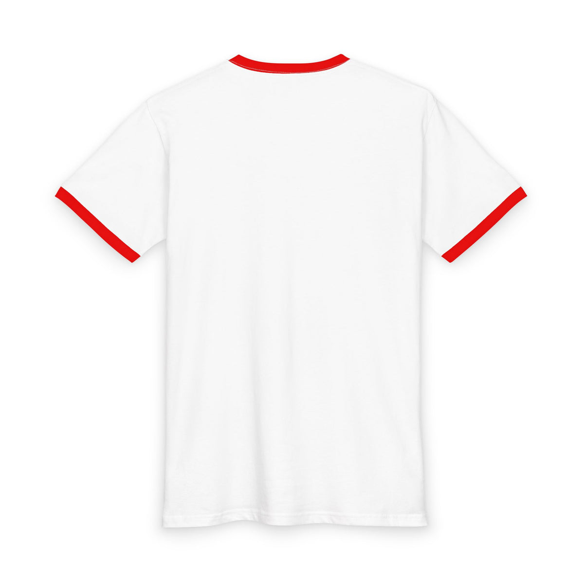 Christmas Funny Ringer Tee — “All I Want for Christmas is… Actually Never Mind”