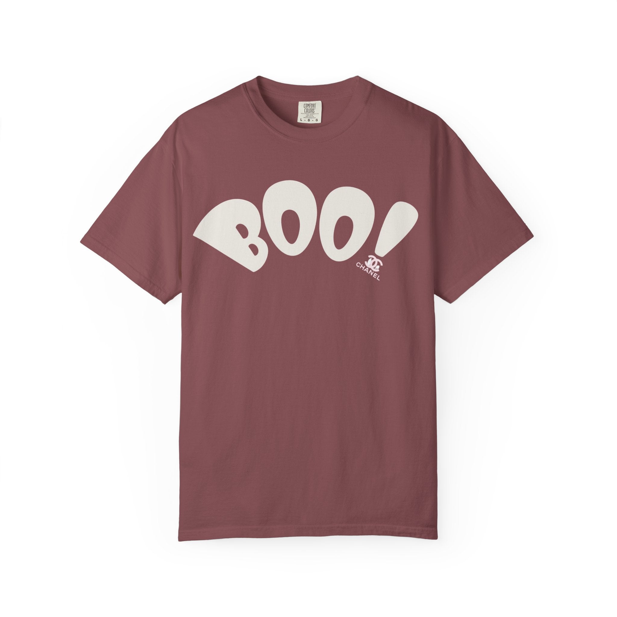 Boo T-Shirt | Cute Halloween Top, Casual Tee, Vintage Style, Gift for Ghost Lovers, Unisex Clothing