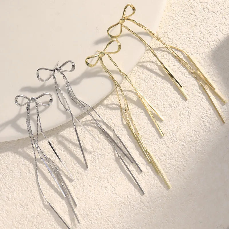 Luxury Bow Dangle Earrings